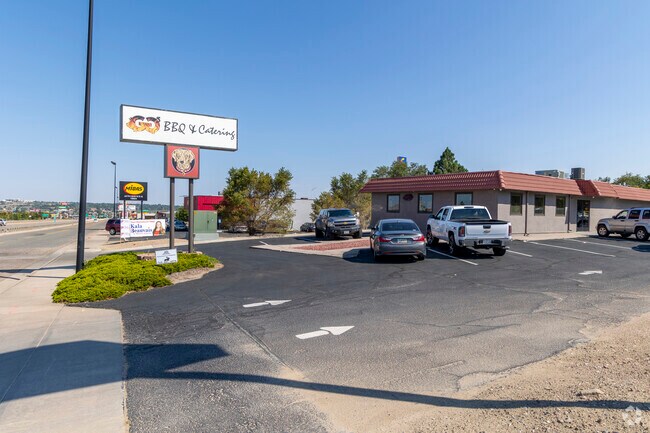 Try GG's BBQ known for their southern-style barbecue and sides in Skyview Pueblo.