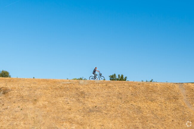 Cyclist will love the trails in Willis Acres.