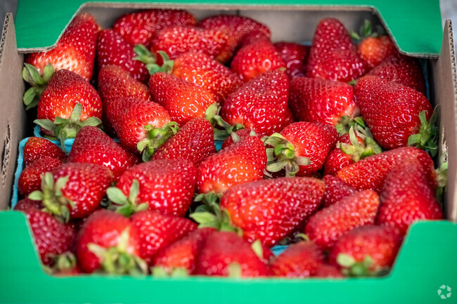 Grab a box of freshly picked strawberries from one of the berry farms in Samish Island.