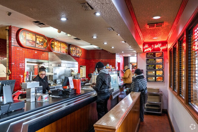 Residents frequent Gates Bar-B-Q for their delicious smoked meats.