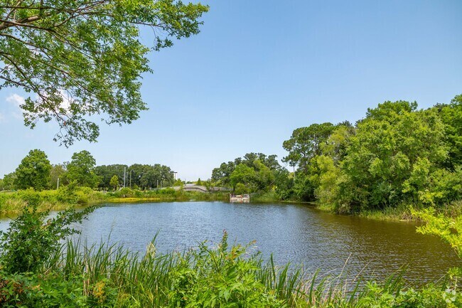 Fishing is available to Read Boulevard East residents on the lake at Joe Brown Memorial Park.