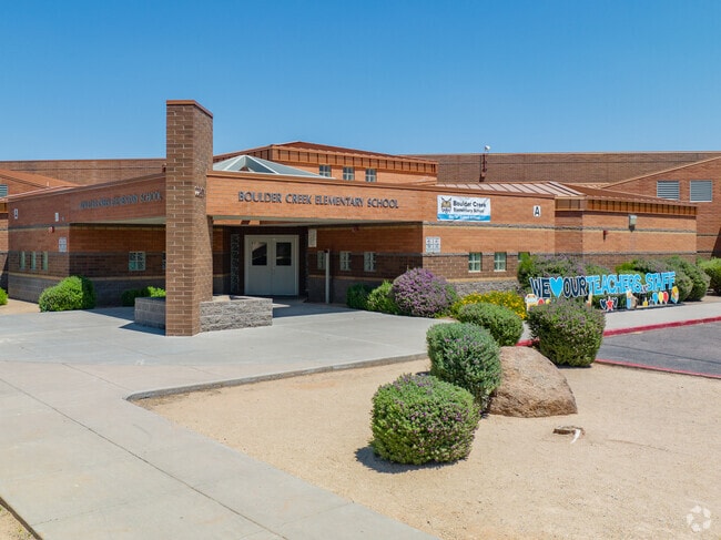 Serving young students in Mountaingate, Boulder Creek Elementary is A-rated by the Arizona Department of Education.
