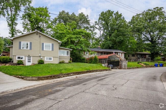 Split level houses call Marlow home.