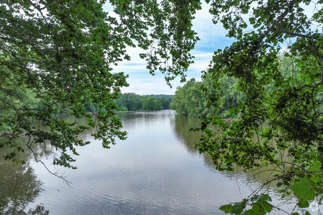 Enjoy nature while exploring Hyde Park.