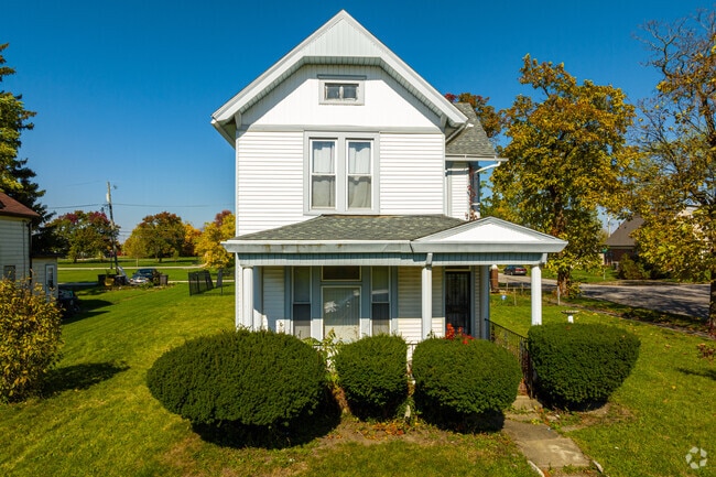 Most homes in East Central feature large front porches.