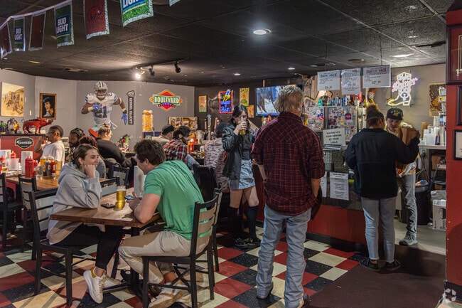 Grab a plate and a beer at Lucky Luke's BBQ in the Asbell neighborhood.