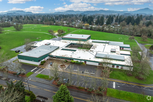 Monroe Middle School is a public school in the Harlow neighborhood of Eugene, Oregon.