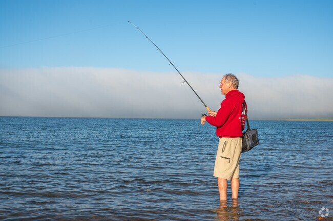 Lobesterville beach is one of the best places to fish in Aquinnah