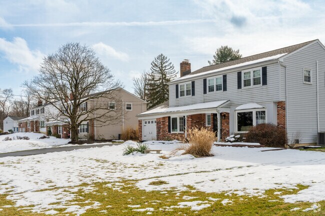 Colonial Revival homes are comfortable for large families in Lionville.