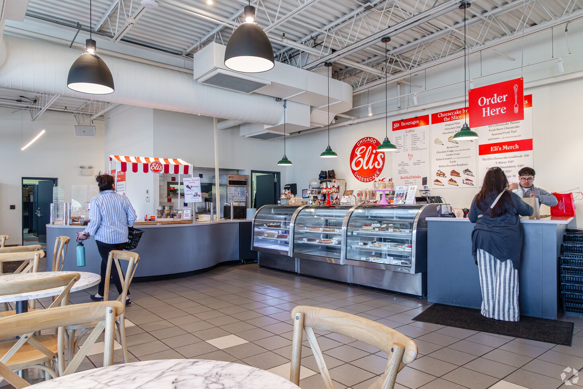 Dunning dessert lovers can get a slice of cheesecake at Eli's Cheesecake Company.