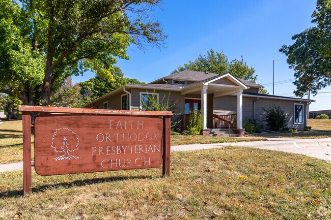 At the southern edge of Salt Valley View, you will find Faith Orthodox Presbyterian Church.