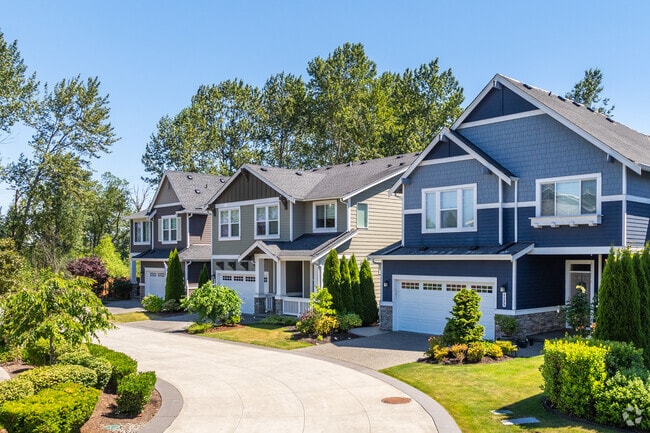 These craftsman homes are part of a new development in the Lowell neighborhood.