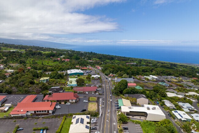 The busy highway connect residential areas to businesses and schools.