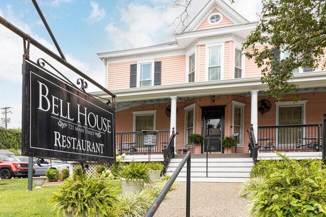 Enjoy a meal with friends at The Bell House Restaurant in Shelbyville.