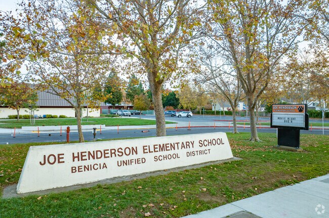 Joe Henderson Elementary School challenges and encourages children to learn.