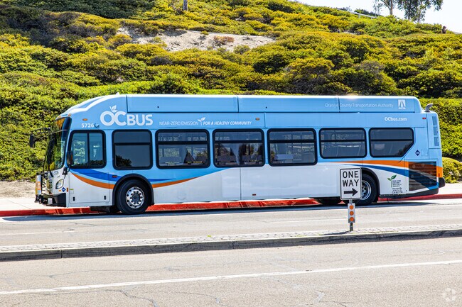 Catch the OCTA bus with stops located around Lantern Village.