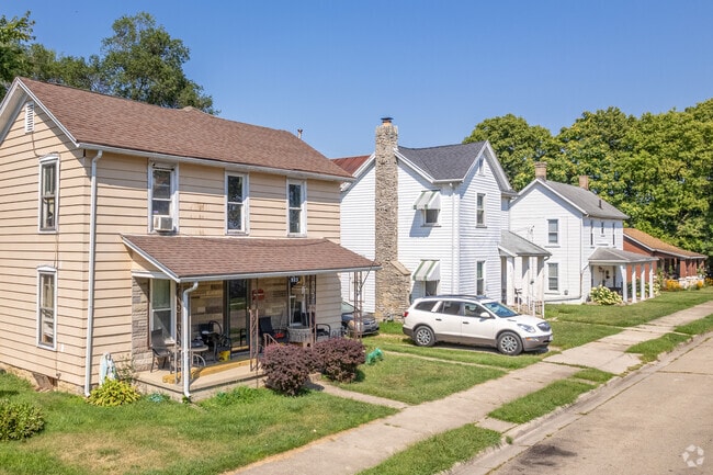 Homes throughout Miamisburg show residents the different types of architecture.