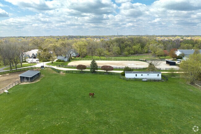 Kildeer is filled with open green space and natural features.