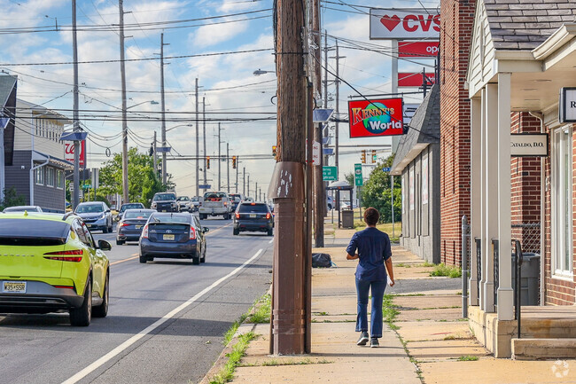 Black Horse Pike through the center of Mt. Ephraim serves as the main business area.