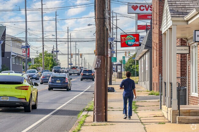 Black Horse Pike through the center of Mt. Ephraim serves as the main business area.