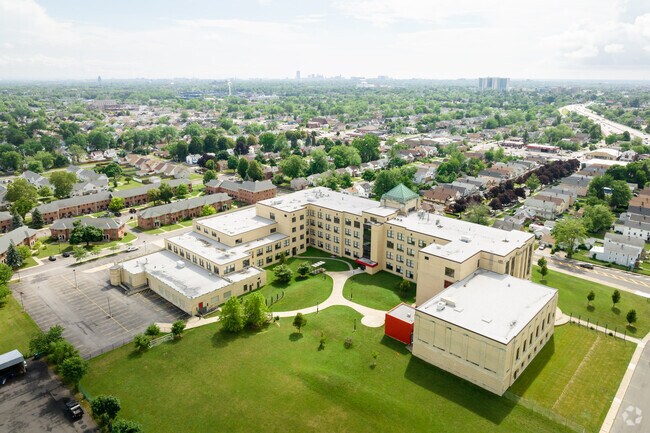 The minority enrollment at Frederick Olmsted #156 in Buffalo is 68 percent.