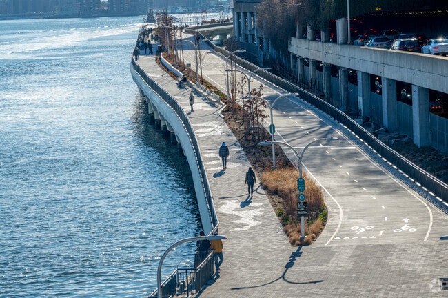 East Midtown Greenway made Sutton Place such a beautiful, quiet neighborhood.