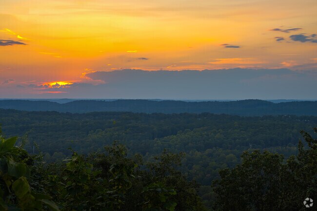 Bluff Park is know for amazing views at sunset.