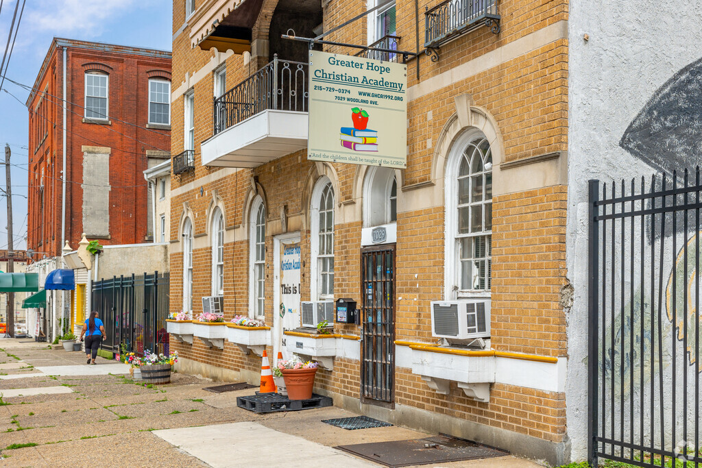 Greater Hope Christian Academy teaches students PreK-12 in the Paschall neighborhood.
