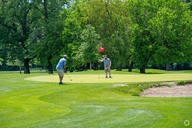The McMillen Park Golf Course offers Village Woods golfers a low cost golfing experience.