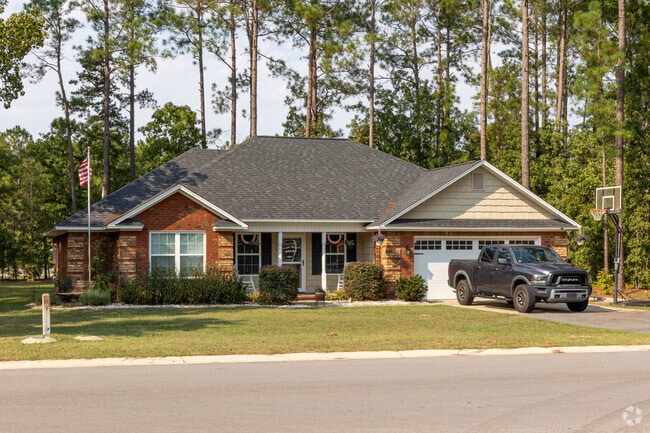 New Traditional homes can be found in the subdivisions in Wedgefield.