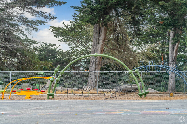 Foothill Public Elementary School playground, Monterey, California.