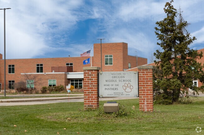 Local teenaged students can attend Oregon Middle School.