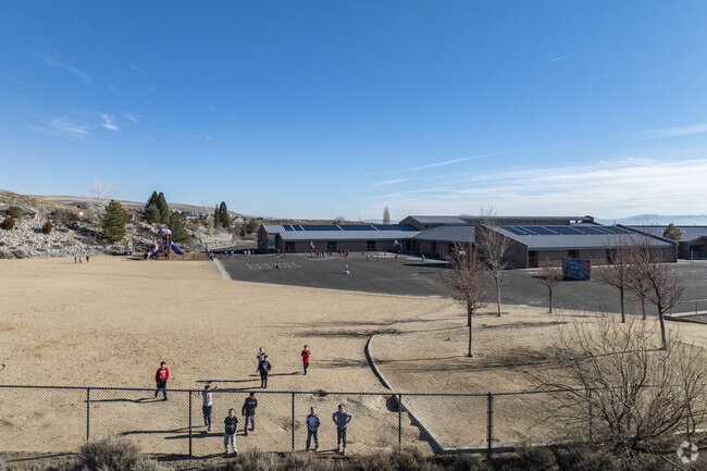 The playground at Rollan D. Melton Elementary School.