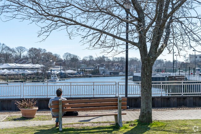 The Byram River offers peaceful views and access to the Long Island Sound for boaters.