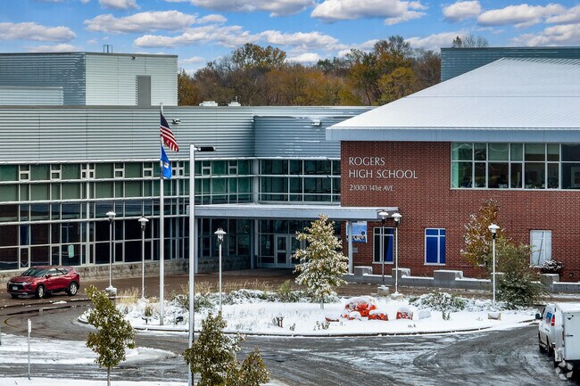 Enrolling over 1,700 students, Rogers Senior High School earns an overall B+ grade from Niche.