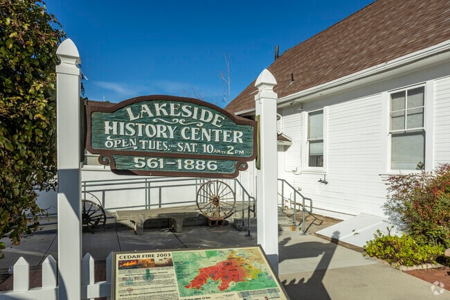The Historical Society is at Maine Avenue and Parkside Street located in the heart of Lakeview.