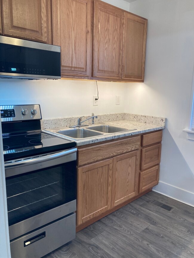 New granite counter top