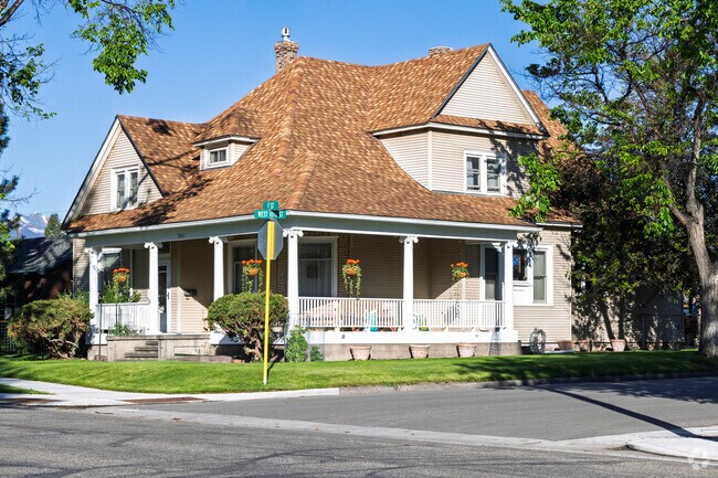 Larger homes with wraparound porches can be found in Salida.