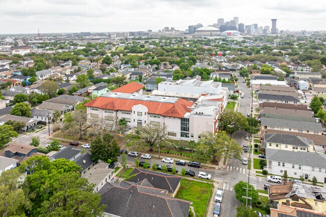 Andrew Wilson Charter School is centrally located in the neighborhood.