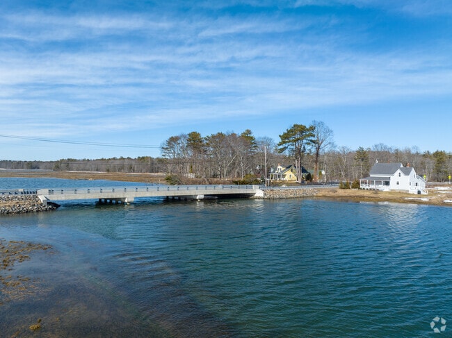 Kennebunk has many bridges crossing over the Mousam River.