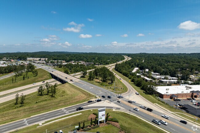 Interstate 430 adds to the ease of commuting to and from West Markham.