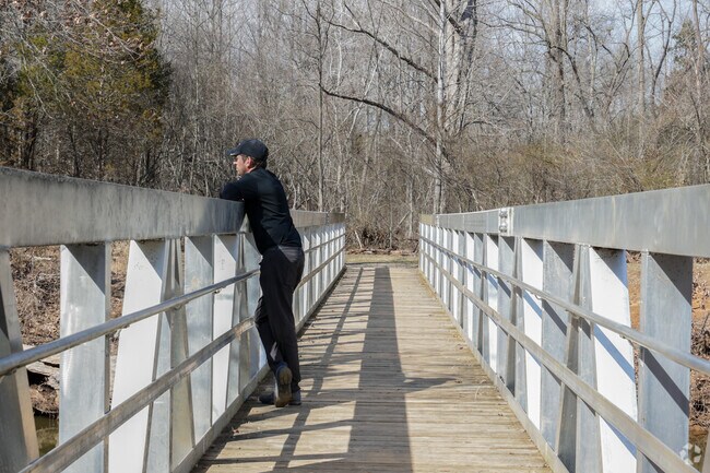 Residents can view the sights and scenery at Broad Run Bridge near Braemar.