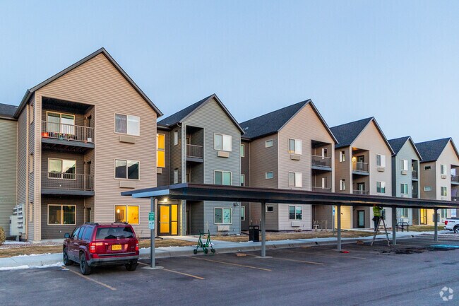 It's common to find brand new town homes in Great Falls.