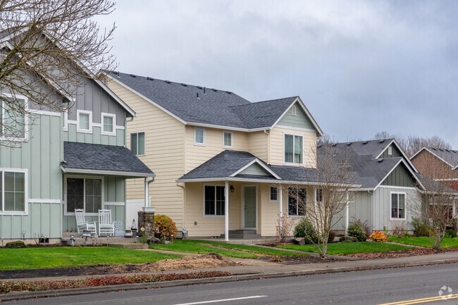 New traditional Craftsman homes are found throughout the city of Battle Ground.