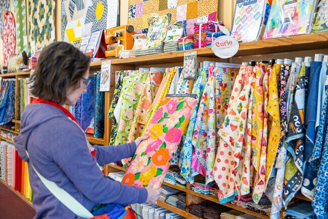 Find the perfect fabric for your project at Harper's Fabric & Quilt Co.