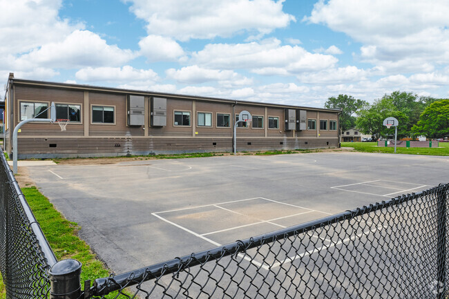 For the older students at Carpenter Elementary there are athletic fields and basketball courts.