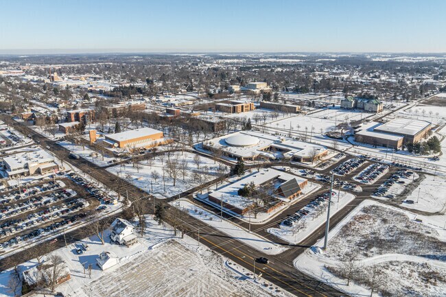 Goshen College is a liberal arts college that is affiliated with the Mennonite Church.