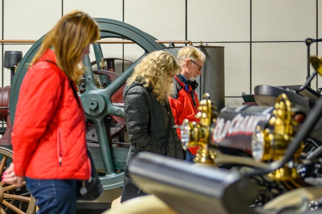 There is a lot to learn at RE Olds Transportation Museum in The Stadium District.
