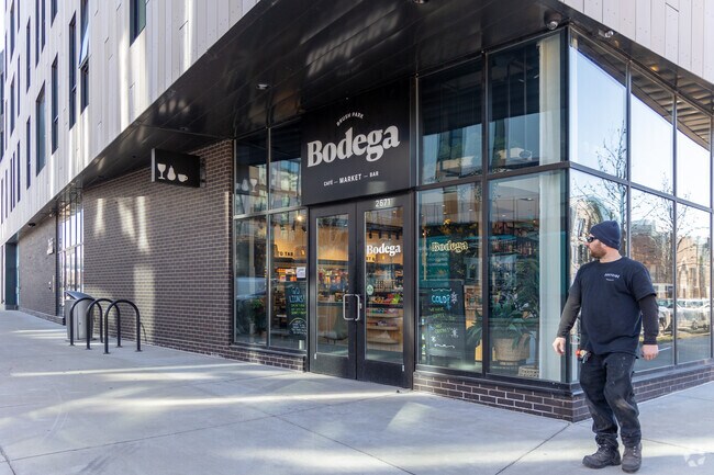 Brush Park Bodega is convenient and accessible.