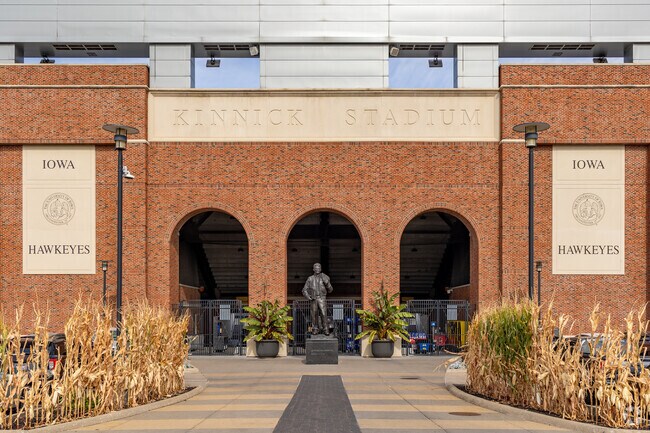 Living in Melrose means easy access to the excitement of Hawkeye football at Kinnick.